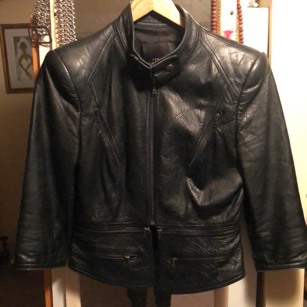 Robert Rodriguez leather jacket